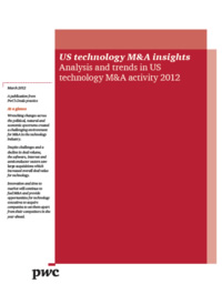 2012 U.S. Technology M&A report